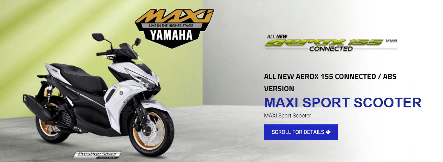 All New Aerox 155 Connected Abs Yamaha Bahana Garut Dealer Motor Yamaha Terbaik Termurah Di Garut